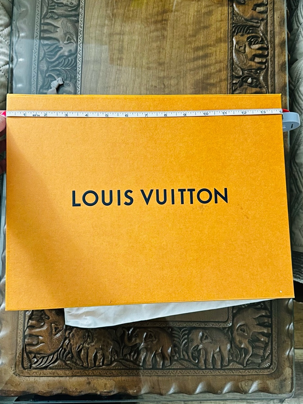 Louis Vuitton Bright Orange Presentation Box